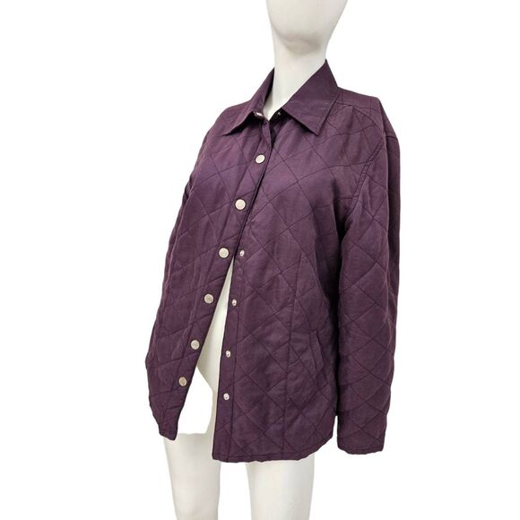 Gander Mountain Purple Quilted Jacket Womens Medium - Picture 4 of 10